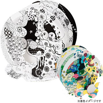 ヒロ・コーポレーション MonpetitArt(モンプチアート) 3Dぬりえ 水族館